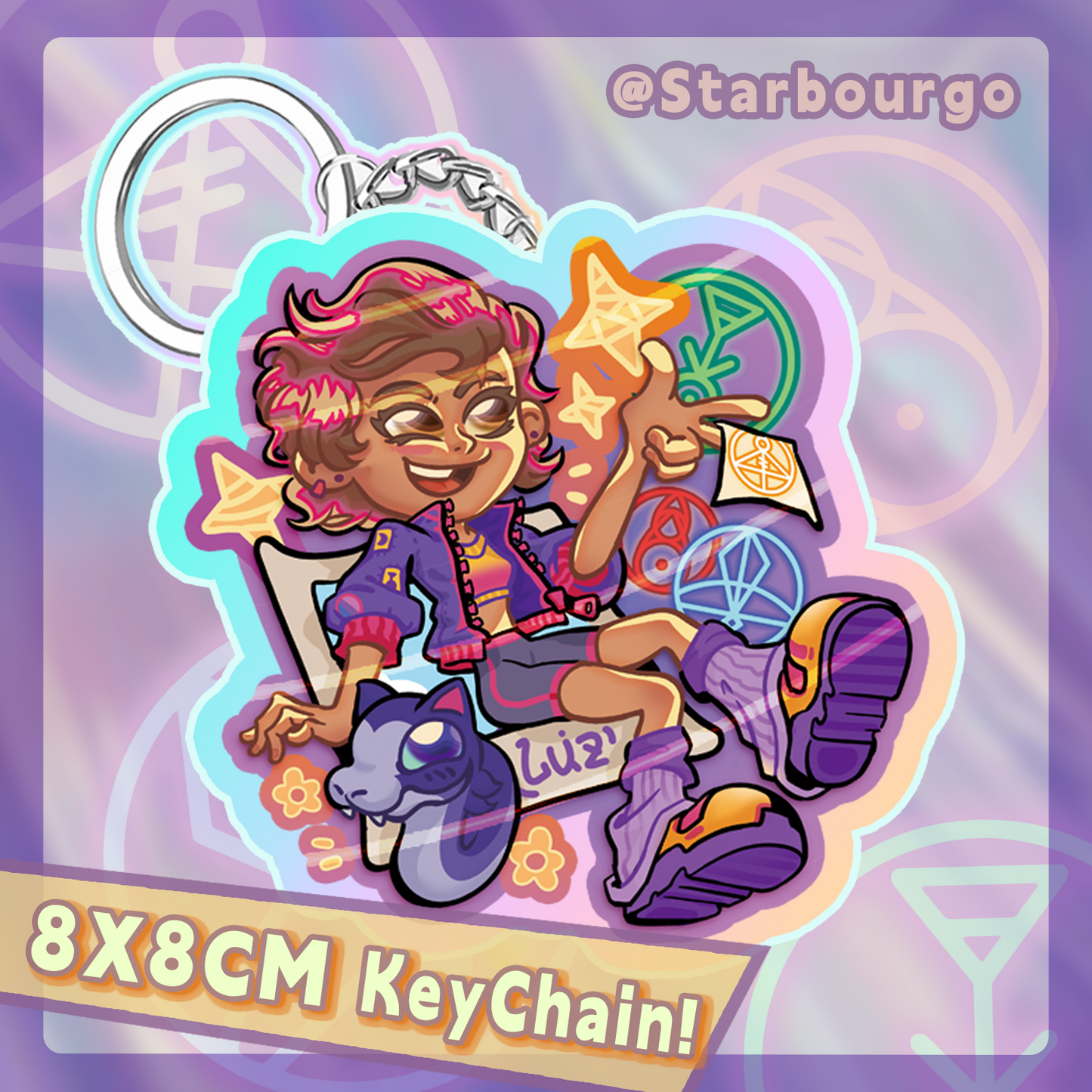 Demon Realm Squad Keychain/Sticker Pack