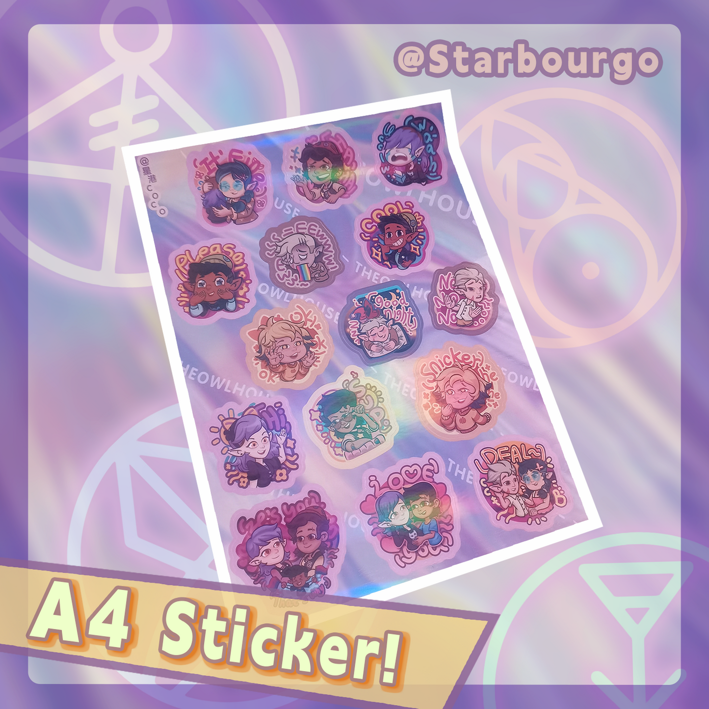 Demon Realm Squad Keychain/Sticker Pack